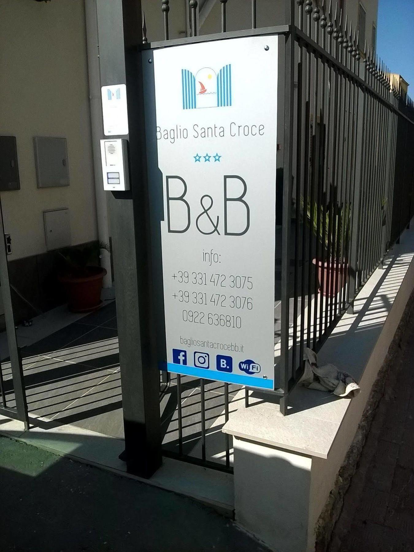 B&B Baglio Santa Croce 恩佩多克莱港 外观 照片